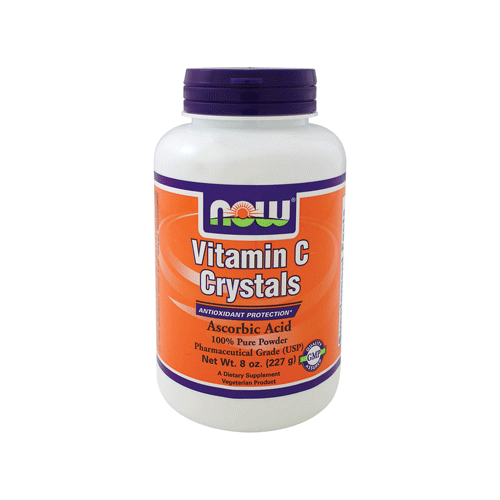 Now Foods Vitamin C Crystals 80z 227gr (Ασκορβικό Οξύ)