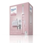 Philips Sonicare 9000 Diamond Clean Pink HX9911/29 (Ηλεκτρική Οδοντόβουρτσα με Ποτήρι Φόρτισης & Θήκη Μεταφοράς με Φόρτιση USB Ροζ)