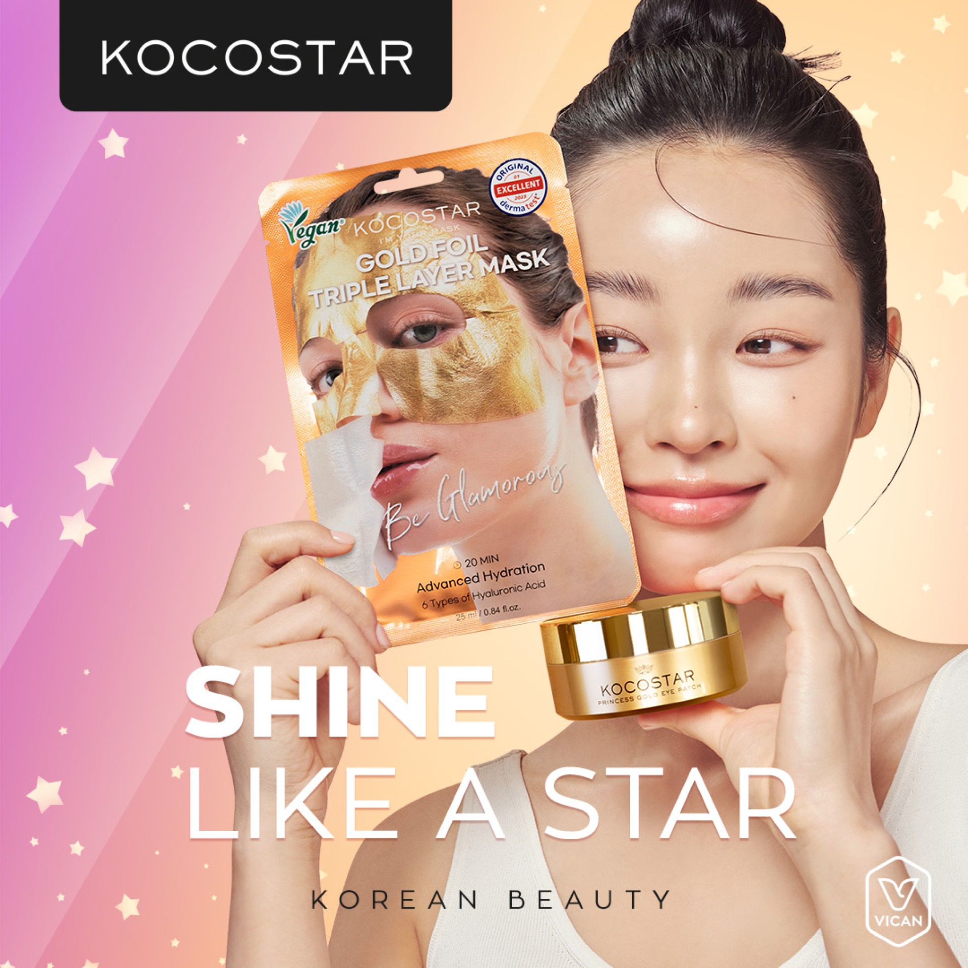 KOCOSTAR GOLD MASK