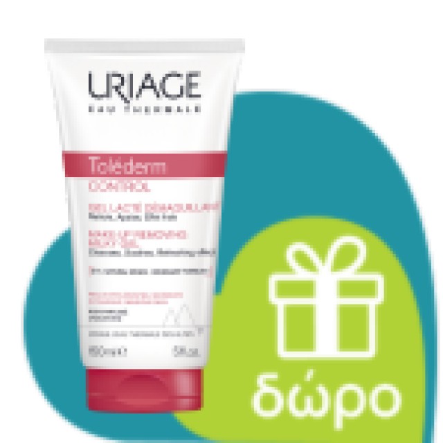 Uriage Tolederm Control Fresh Soothing Eyecare 15ml (Κρέμα Ματιών για Ευαίσθητη Επιδερμίδα)