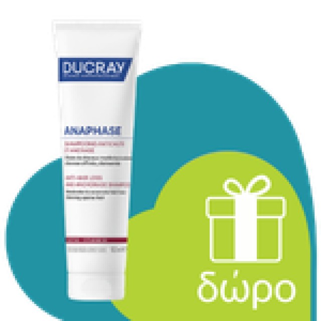 Ducray Anaphase+ Shampoo 400ml (Δυναμωτικό Σαμπουάν Κατά της Τριχόπτωσης)