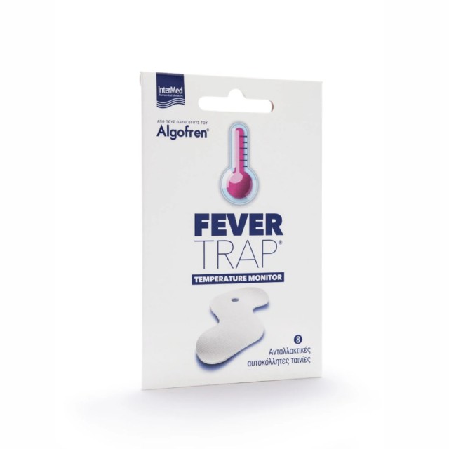 Intermed Algofren Fever Trap Refills 8τεμ (Ανταλλακτικά Αυτοκόλλητα για το Θερμόμετρο Fever Trap)