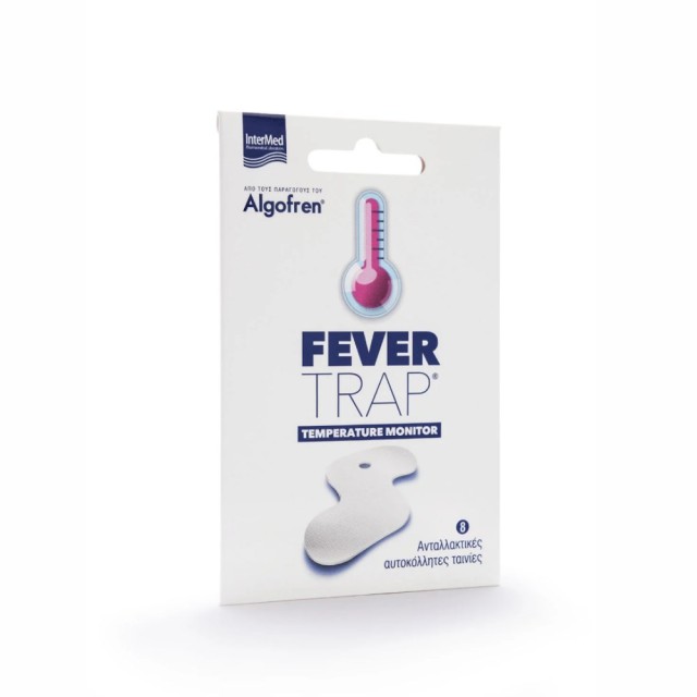 Intermed Fever Trap Refill Kit 8τεμ (Ανταλλακτικές Ταινίες Σιλικόνης  για το Θερμόμετρο Fever Trap)