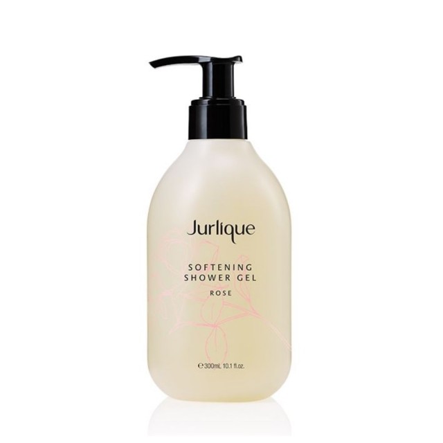 Jurlique Softening Shower Gel Rose 300ml (Αφρόλουτρο Τριαντάφυλλο για Απαλή Επιδερμίδα)