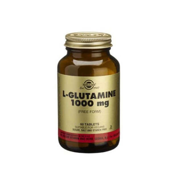 Solgar L Glutamine 1000mg 60tabs (Αμινοξέα)