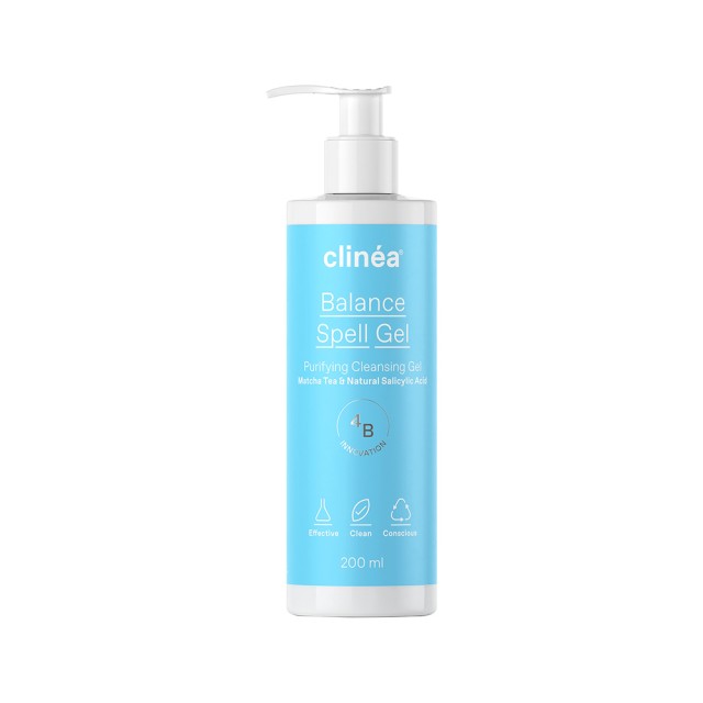 Clinea Balance Spell Gel 200ml (Καθαριστικό Τζελ Προσώπου)