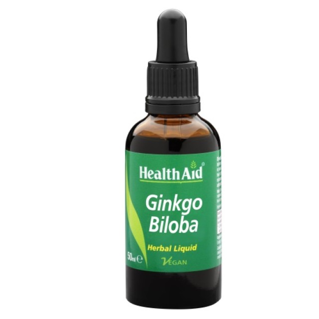 Health Aid Ginkgo Biloba 50ml (Κυκλοφορικό - Εγκέφαλος)