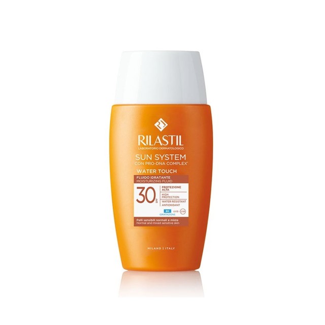 Rilastil Sun System Water Touch Fluid SPF30 50ml (Λεπτόρρευστο Ενυδατικό Αντηλιακό Προσώπου)