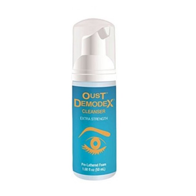 Ocusoft Oust Demoxen Cleanser Extra Strength 50ml (Καθαριστικό για Βλεφαρίδες - Βλέφαρα & Πρόσωπο)  