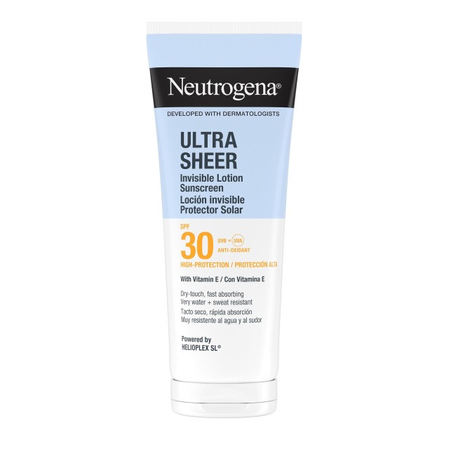Neutrogena Ultra Sheer Invisible Hydrating Lotion SPF30 200ml (Αντηλιακό Σώματος Λεπτόρρευστης Υφής Υψηλής Προστασίας)