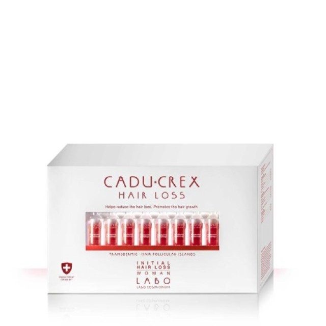 Labo Caducrex Initial Woman 40αμπούλες (Αγωγή για Γυναίκες με Αρχικό Στάδιο Τριχόπτωσης)