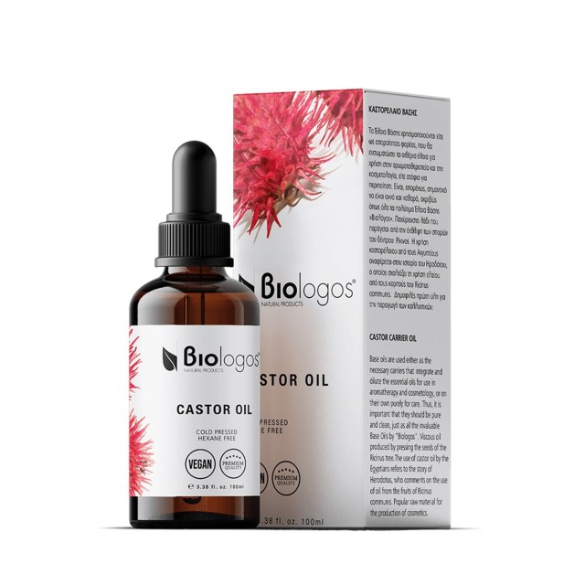 Biologos Castor Oil 100ml (Καστορέλαιο)