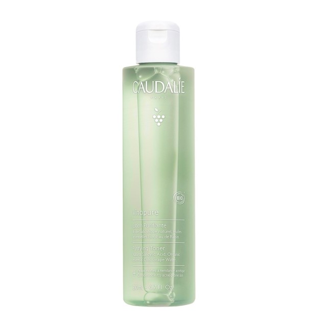 Caudalie Vinopure Purifying Toner 200ml (Τονωτική Λοσιόν για Επιδερμίδα με Τάση Ακμής)