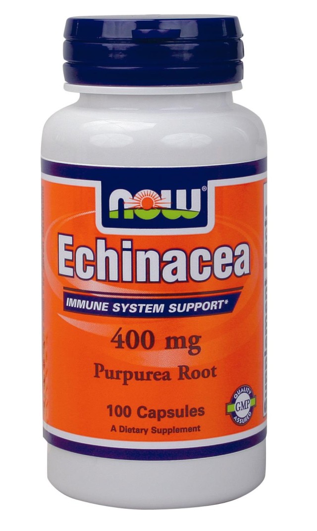 Now Foods Echinacea Root 400mg 100caps
