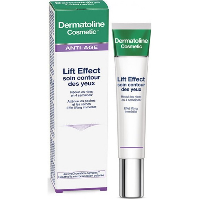 Dermatoline Lift Effect Soin Contour Des Yeux 15ml (Αντιρυτιδική & Αποσυμφορητική Κρέμα Ματιών)