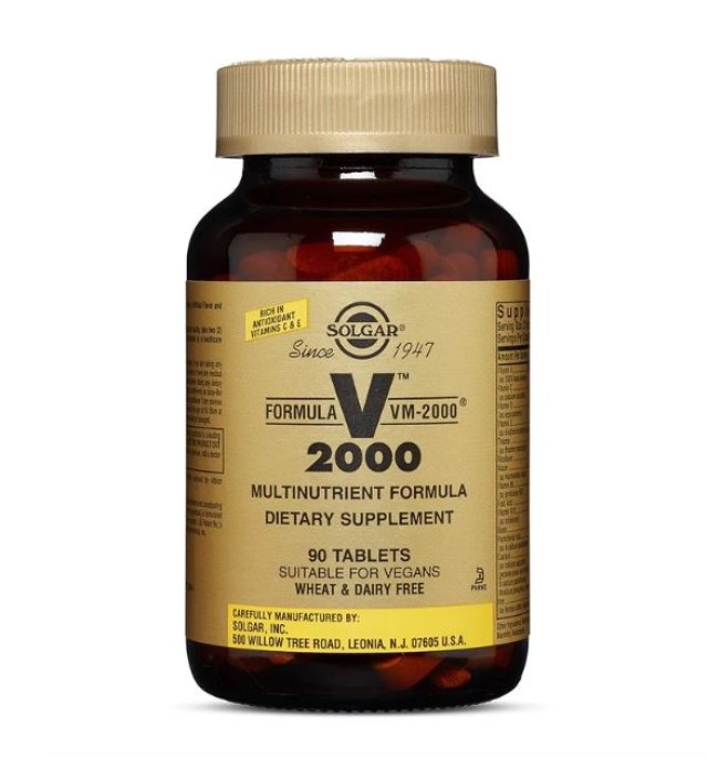 Solgar Formula VM 2000 90tabs (Πολυβιταμίνες)