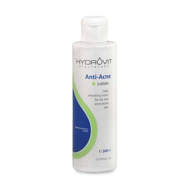 Hydrovit Anti-Acne Lotion 200ml (Kαθημερινή Λοσιόν για Λιπαρά με Τάση Ακμής και Ακνεϊκά Δέρματα)