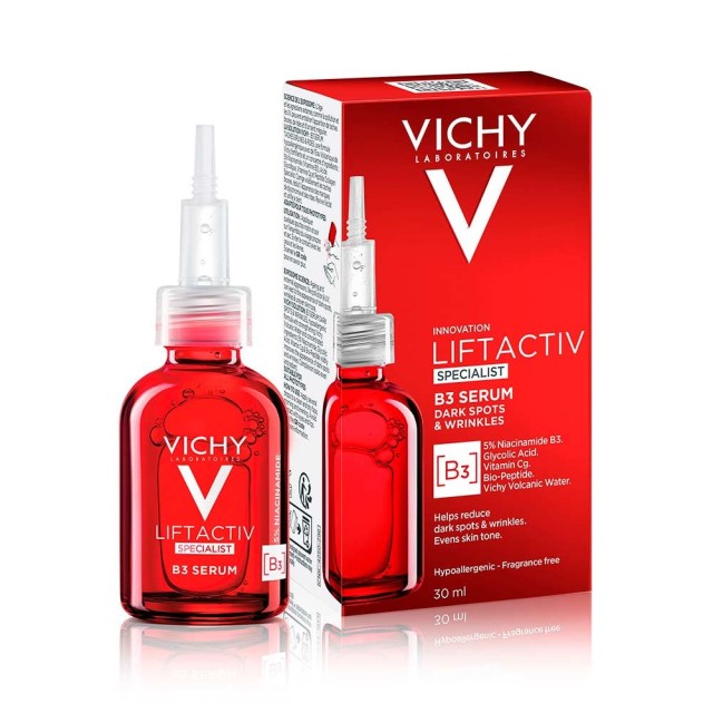 Vichy Liftactiv Specialist B3 Serum 30ml (Ορός Προσώπου Κατά των Καφέ Κηλίδων & Ρυτίδων)