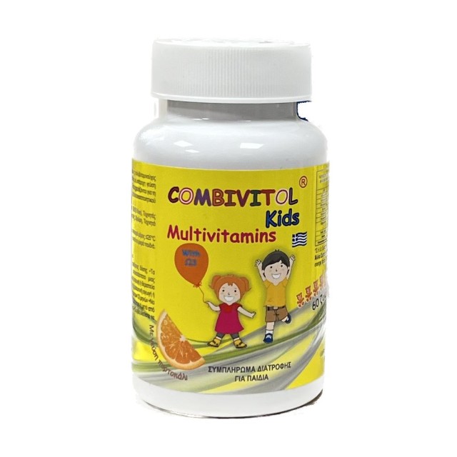 Medichrom Multivitamins Combivitol Kids 60 ζελεδάκια (Πολυβιταμινούχο Συμπλήρωμα Διατροφής για Παιδιά)