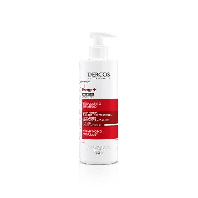 Vichy Dercos Energy+  Shampoo 400ml (Δυναμωτικό Σαμπουάν Κατά της Τριχόπτωσης)
