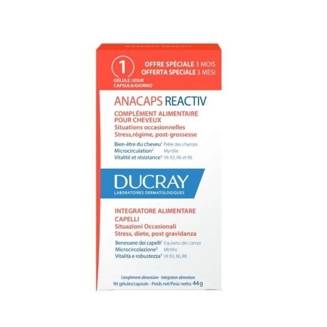 Ducray Anacaps Reactiv 90caps