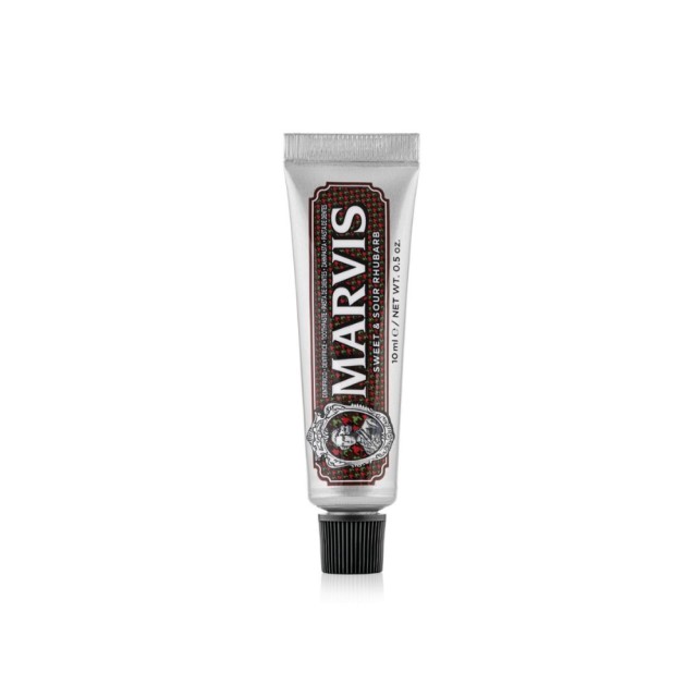 Marvis Sweet & Sour Rhubars Toothpaste 10ml (Οδοντόκρεμα με Γεύση Ραβέντι)