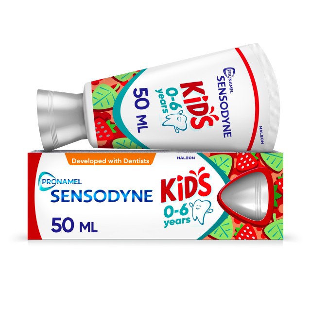 Sensodyne Pronamel Kids 0-6 Toothpaste 50ml (Οδοντόκρεμα για την Προστασία του Παιδικού Σμάλτου για Παιδιά 0-6 Ετών)