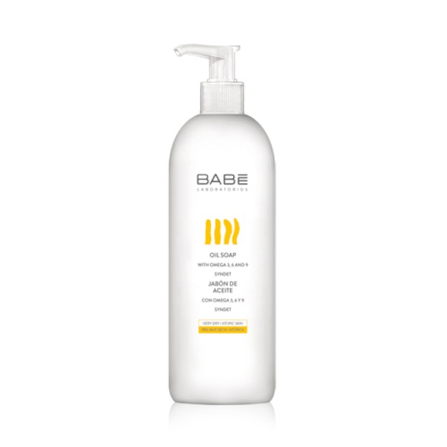 Babe Body Oil Soap 500ml (Αφρόλουτρο Κατάλληλο για Ξηρή & Ατοπική Επιδερμίδα)