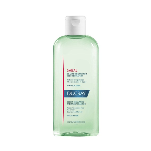 Ducray Sabal Sebum Regulating Treatment Shampoo 200ml