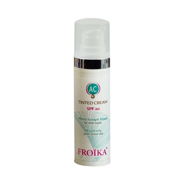 Froika AC Tinted Cream Light SPF20 30ml (Επικαλυπτική Κρέμα με Χρώμα)