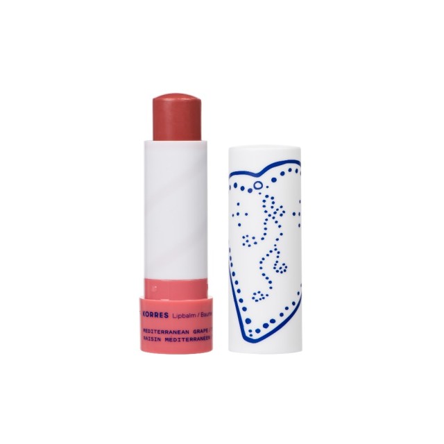 Korres Lip Balm Mediterranean Grape Tinted 4,5gr