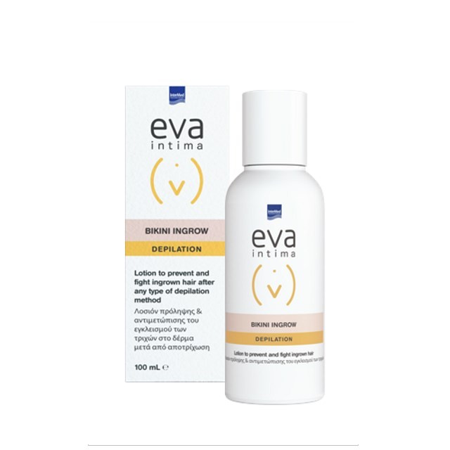 Intermed Eva Intima Bikini Ingrow Lotion 100ml (Λοσιόν Πρόληψης Εγκλωβισμού των Τριχών & της Θυλακίτιδας)