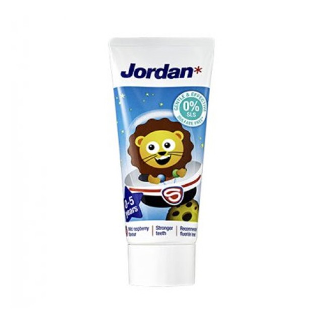 Jordan Kids Toothpaste 50ml (Παιδική Οδοντόκρεμα για 0-5 Ετών)