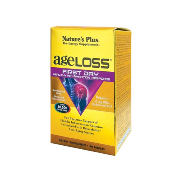 Natures Plus Ageloss First Day 90tabs (Φόρμουλα για τις Φλεγμονές)