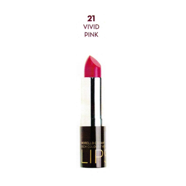 Korre Morello Creamy Lipstic No21 Vivid Pink (3.5gr)