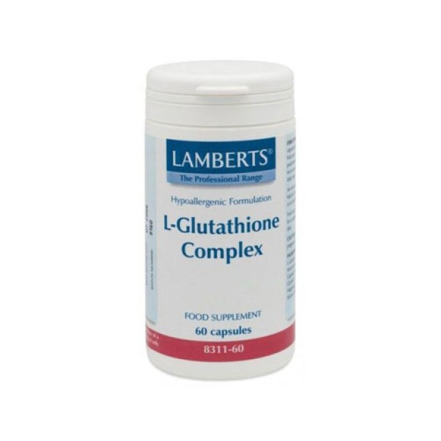 Lamberts L Glutathione Complex 50mg 60cap (Αμινοξέα)