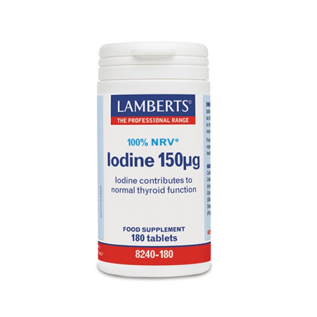 Lamberts Iodine 150μg 180 tabs (Kelp Extract)