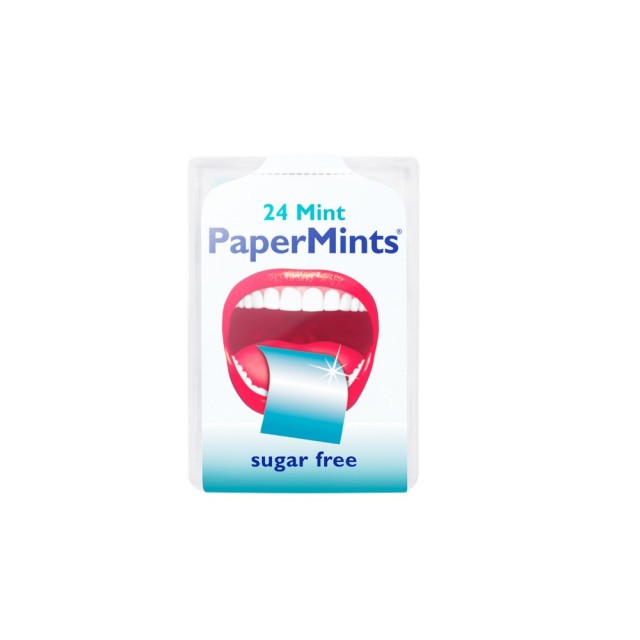 Papermints Strips 24τεμ (Φυλλαράκια Δροσιάς για Δροσερή Αναπνοή & Καταπολέμηση της Κακοσμίας του Στόματος)