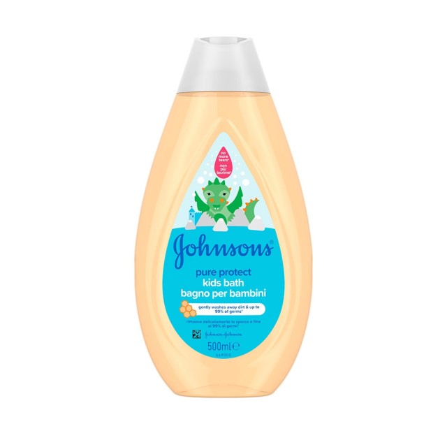 Johnson Kids Pure Protect Bath 500ml (Παιδικό Αφρόλουτρο)