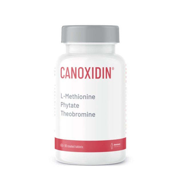 Canoxidin 90tabs (Συμπλήρωμα Διατροφής για τις Επιπλοκές που Σχετίζονται µε την Τοποθέτηση Ουρολογικών Καθετήρων)