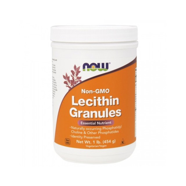Now Foods Lecithin Granules Non Gmo 454gr (Λεκιθίνη Σε Σκόνη)