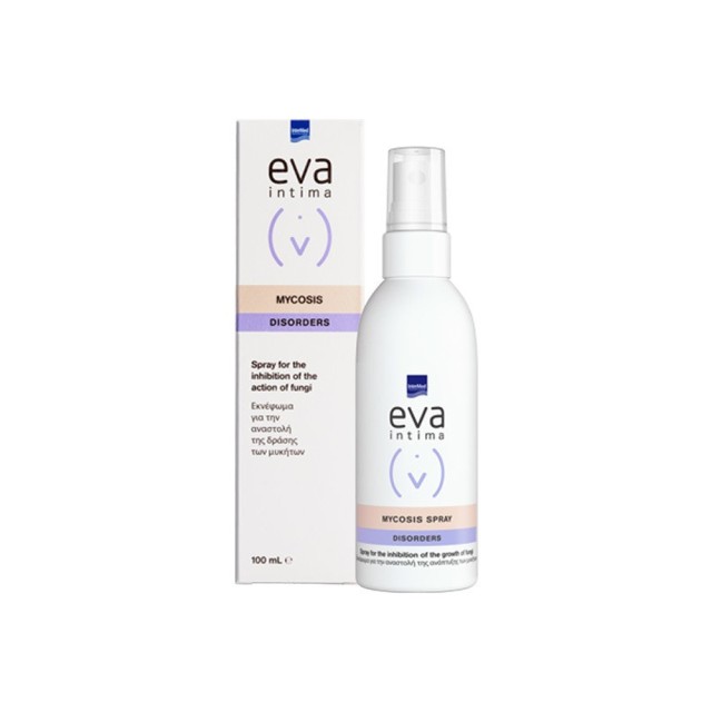 Intermed Eva Intima Mycosis Intimate Spray 100ml (Σπρέι Καθαρισμού για την Εμφάνιση Μυκητιασικών Λοιμώξεων στην Ευαίσθητη Περιοχή) 