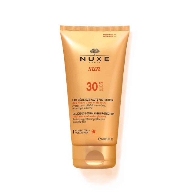 Nuxe Sun Milky Lotion Face & Body SPF30 150ml (Αντηλιακό Γαλάκτωμα Προσώπου & Σώματος)