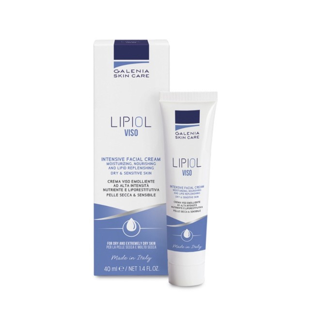 Galenia Skin Care Lipiol Viso Cream 40ml (Ενυδατική Κρέμα Προσώπου για Ξηρή & Ευαίσθητη Επιδερμίδα)