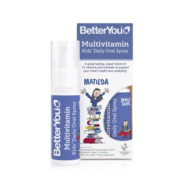 BetterYou Multivitamin Kids Daily Oral Spray 25ml (Παιδικό Στοματικό Σπρέι με Πολυβιταμίνες)