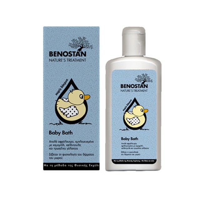 Benostan Baby Bath 200ml (Αφρόλουτρο Για Μωρά)