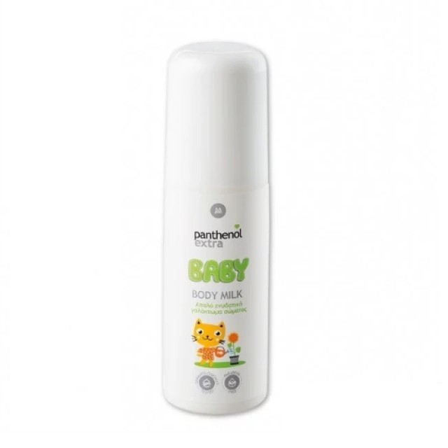 Panthenol Extra Baby Body Mik 100ml (Ενυδατικό Γαλάκτωμα Σώματος)