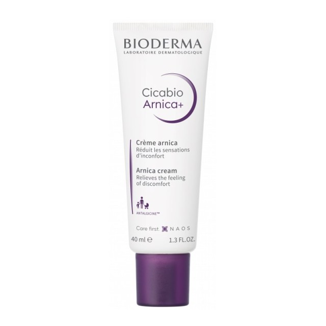 Bioderma Cicabio Arnica Cream 40ml (Καταπραϋντική Φροντίδα για Μώλωπες, Χτυπήματα & Οιδήματα)