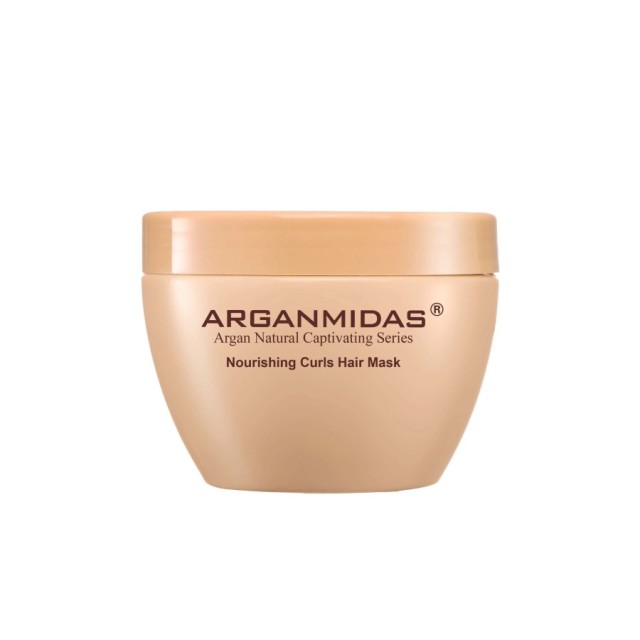 Arganmidas Nourishing Curls Hair Mask 300ml (Μάσκα Βαθιάς Θρέψης για Μαλλιά με Μπούκλες)