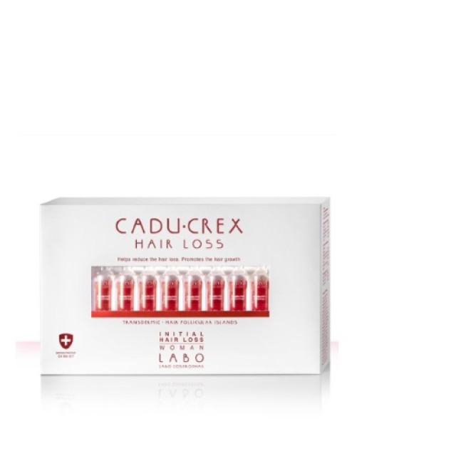 Labo Caducrex Initial Woman 20αμπούλες (Αγωγή για Γυναίκες με Αρχικό Στάδιο Τριχόπτωσης)